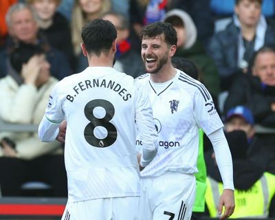 Mount’s sweet strike completes Manchester United’s comeback win at Crystal Palace
