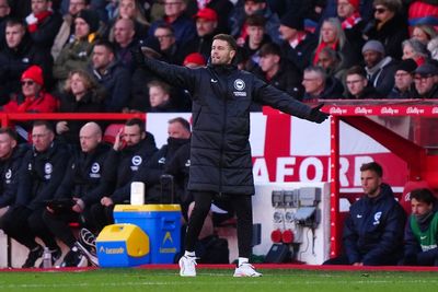 Fabian Hurzeler happy to avenge Brighton humbling as Forest fall to home defeat