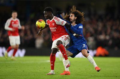 Arsenal player ratings vs Chelsea: Bukayo Saka wins Marc Cucurella battle but three 5/10s in feisty derby