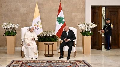 Pope Leo XIV in Lebanon: 'In Palestine the only solution is two states'
