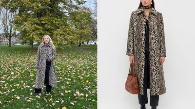 I can't believe this bestselling Rixo leopard print coat is still in stock - it's 25% off for just a few hours more