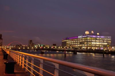 Staff evacuated after fire at BBC Scotland building