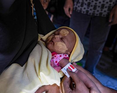 No soap, no tents, no food: Rohingya families fight for survival as aid plummets