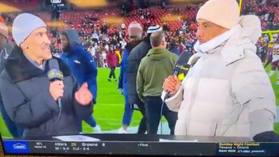 NBC's Rodney Harrison Sparks Health Fears After Appearing to Freeze Live on Air During Sunday Night Football