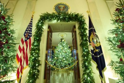 Melania Trump reveals White House holiday decorations and her theme, 'Home Is Where the Heart Is'