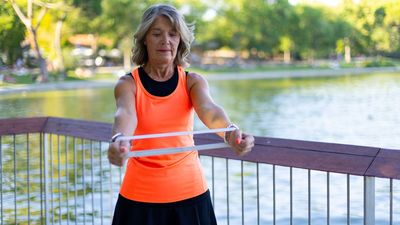 Build a strong upper body, improve posture and reduce tech neck with these six resistance band exercises