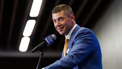 New Florida Coach Jon Sumrall Pokes Fun at Lane Kiffin in Introductory Presser
