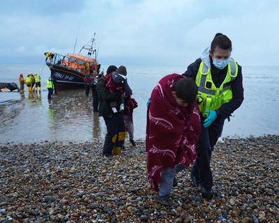 Children reaching UK by small boat face sim card mouth searches