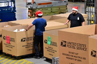 The USPS is already tracking how many holiday packages are being shipped and 2 billion have gone out in the first week
