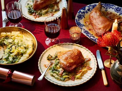 Christmas main course made easy: Max Rocha’s braised turkey legs with colcannon – recipes
