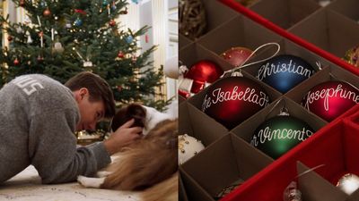 This Royal Dog Just Stole the Show in Relatable Family Christmas Video