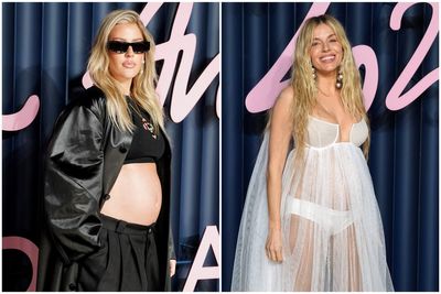 Ellie Goulding and Sienna Miller reveal baby bumps at star-studded Fashion Awards 2025 in London
