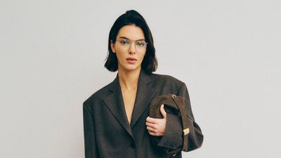 Kendall Jenner Solves The Search for a Stylish Soup Pot: Her Checker Print, Hand-Glazed Showstopper Is the Perfect Blend of Form and Function