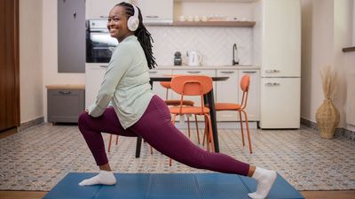 Boost balance and stability while your dinner cooks with this trainer’s three-move kitchen workout