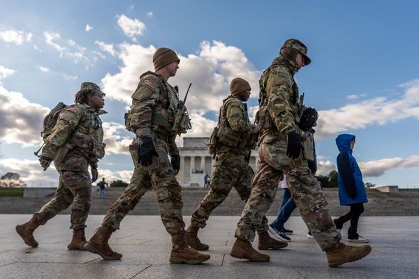 Pentagon says every national guard troop deployed in Washington DC ‘is now armed’