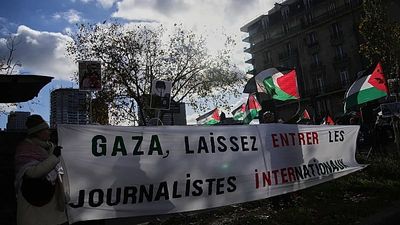 French journalist unions file legal complaint accusing Israel of obstructing press freedom