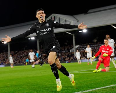 Manchester City hold off heroic Fulham fightback to win nine-goal epic