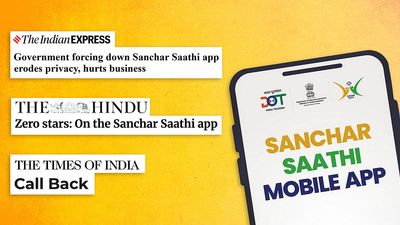 English editorials slam Sanchar Saathi ‘bad governance’, Hindi dailies yet to speak up