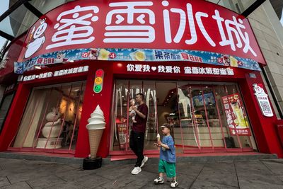 A Chinese ice cream chain, powered by super-cheap cones, now has more outlets than McDonald's