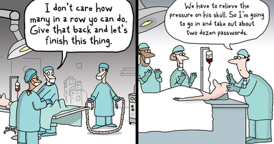 22 Hilarious Hospital-Themed Cartoons By Dave Blazek