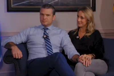 Pete Hegseth says he would not trust Stephen Miller to babysit his children