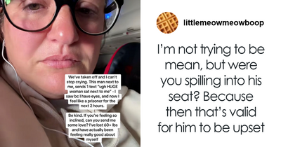 Woman Cries On Delta Flight After Spotting Seatmate’s Cruel Text About Her Body