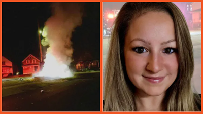 Michigan neighbors rush into flames to save the driver — now the city is searching for the mystery hero