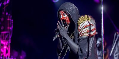 By hiding their faces, metal bands maximise the emotional punch of their music