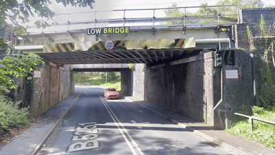 Several children injured as bus crashes into low bridge in Lancashire