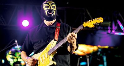 “I’m known for these real dumb rock ’n’ roll solos... We don’t think of ourselves as super-pickers”: Primitive solos, Luchador masks, SpongeBob SquarePants? Meet Los Straitjackets, guitar’s most out-there instrumentalists