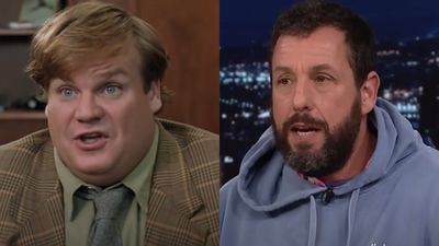The SNL Sketch That Made Adam Sandler Laugh The Most On Air (And, Of Course, It Involves Chris Farley)