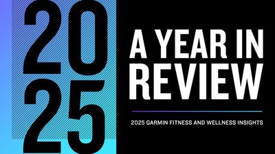 Garmin's 'Year in Review' report shows whether you're better than other athletes for steps, Body Battery, and more