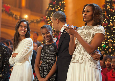 Is Malia Obama Pregnant? Michelle Obama's Mysterious Hand Placement Sets Off Grandbaby Frenzy