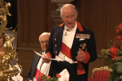 King Charles warns of ‘threat of Russian aggression’ in state banquet speech