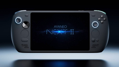 Ayaneo says that next up is the, err, Next II, a power-hungry handheld with a whopping 115 Wh battery