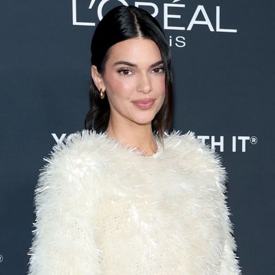Kendall Jenner Makes a Rare Red Carpet Appearance in Bottega Veneta's Fiberglass Fashion Experiment