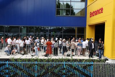 ‘I’m rapt!’: meatball chants but no mania as New Zealand assembles for first Ikea store