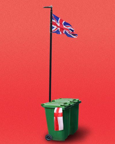 ‘A mini Battle of Cable Street’: the English neighbourhoods still grappling with the meaning of the flags