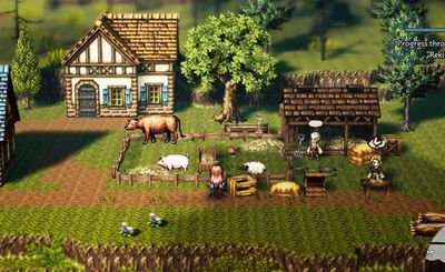 All ranch animals in Octopath Traveler 0