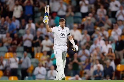 Ashes: Joe Root hits first Test century in Australia amid chaotic start to second Test