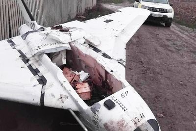 Villager mistakes Russian-style drone for toy and takes it home