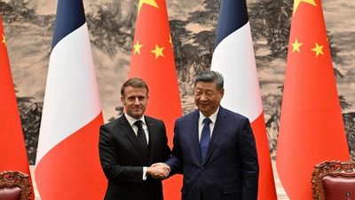 Macron urges China to help end Ukraine war and ease Europe trade tensions