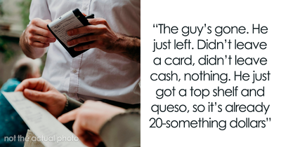Server Convinced This Guy Didn’t Have A Family Emergency And Just Left His Date To Pay His Bill