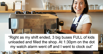 Manager Bans Overtime, Gasps In Shock When Employee Clocks Out: “Where Are You Going?”