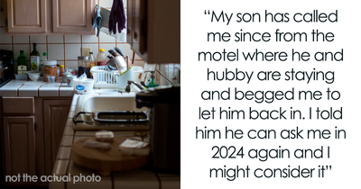 Mom Asks If Kicking Out Husband And Son A Few Days Before Christmas Was An Overreaction