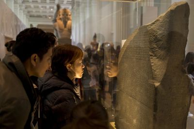 Egypt says thousands of its artefacts in British Museum are 'part of London's identity' - but wants the Rosetta Stone back