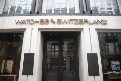Watches of Switzerland sales jump as shoppers shrug off tariff impact