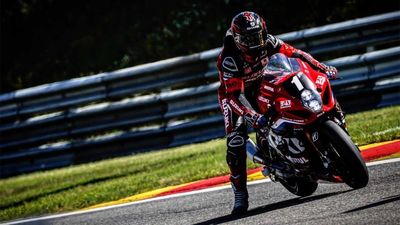 This Motorcycle Racer is Running the London Marathon in His Leathers For His Late Son