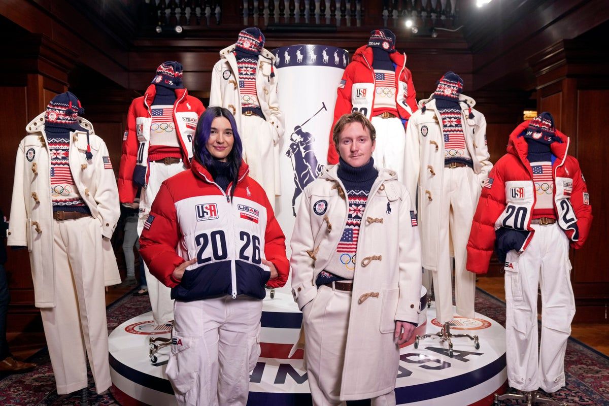 Ralph Lauren unveils Team USA #39 s Olympic uniforms