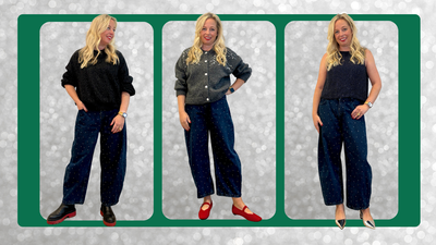 When it comes to dressy denim outfit ideas, this nostalgic jean style is the only thing you need